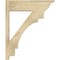 Ekena Millwork Merced Traditional Rough Sawn Outlooker, Douglas Fir, 8"W x 28"D x 34"H OUT08X28X34MRC01RDF - alternate 3
